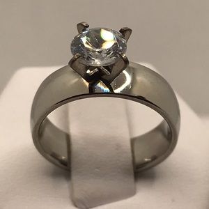 Sophia Silver Bridal Wedding Band